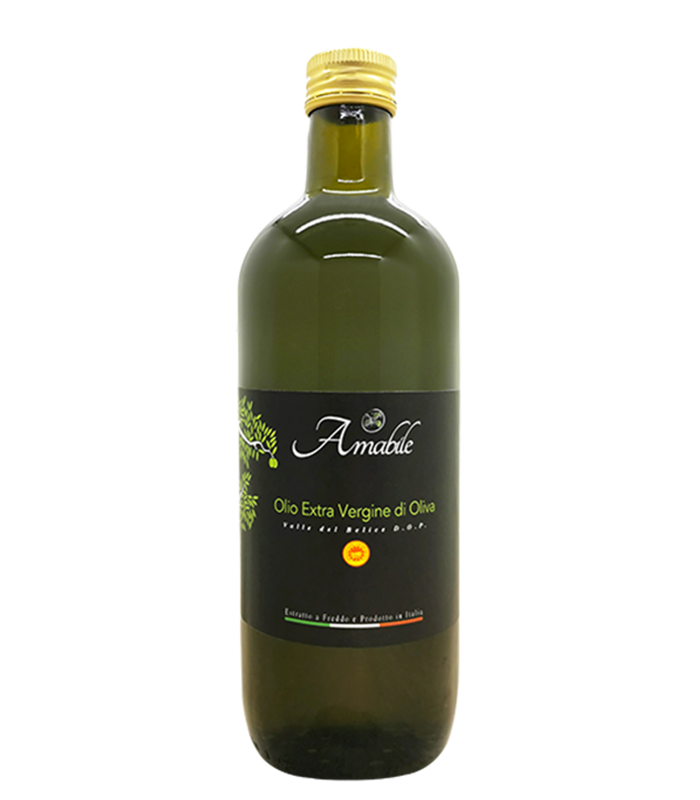 Olio EVO DOP Valle del Belice bottiglia 1 lt - Olio Amabile