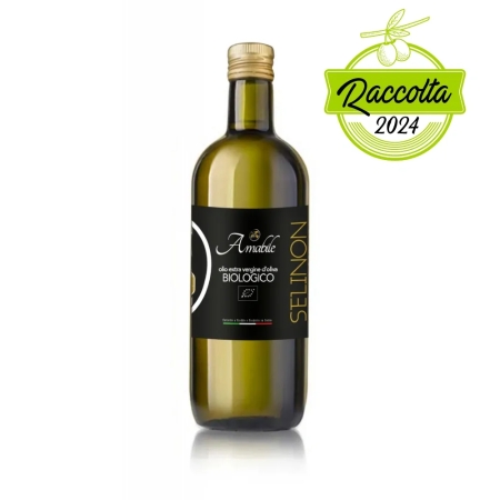 Olio EVO Biologico in Bottiglia fronte