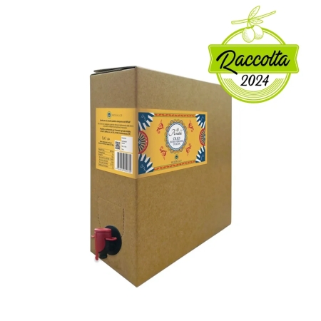 Olio EVO IGP Sicilia in Bag Box fronte